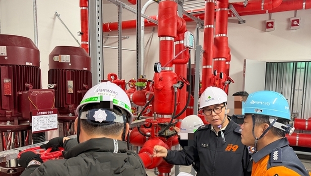 평택소방서, 화양지구 신축 아파트 대상 현장안전지도 실시