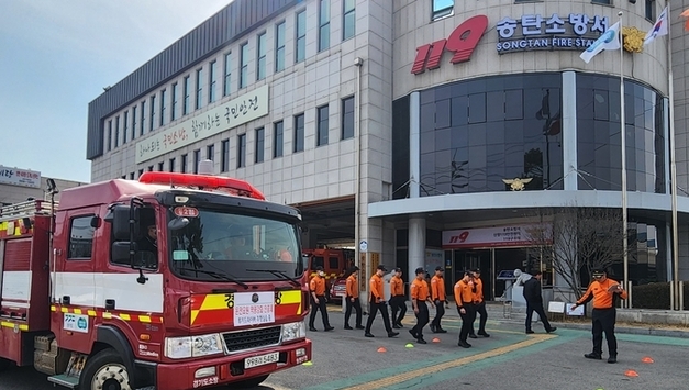 송탄소방서, 소방차 운전요원 역량강화 인증제 본격 시행…교통사고 줄이고 현장 대응력 강화 위한